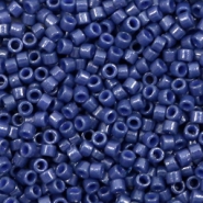 Perles Miyuki delicas 11/0 Duracoat opaque matte dyed navy blue DB-2143