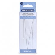 Beadalon Collapsible Eye Needles 12.7mm medium Argent&eacute;
