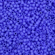 Perles Miyuki delicas 11/0 Opaque matte cyan blue DB-1588
