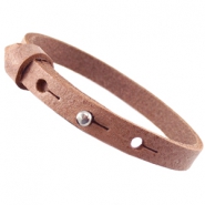 Bracelets Cuoio Bracelets Cuoio en cuir 8mm pour cabochon 12mm