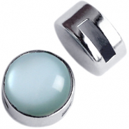 Bracelets Cuoio Serti / poussoir Cuoio pour cuir 8 mm et cabochon 12 mm