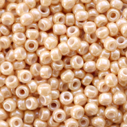 Perles de rocailles Miyuki 8/0 Ceylon light caramel beige 8-593