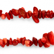 Perles Chips Rouge Siam