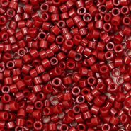 Perles Miyuki d&eacute;licas 11/0 Opaque dyed maroon red DB654