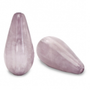 Perles Polaris Elements en forme de goutte Mosso shiny Lavande aura