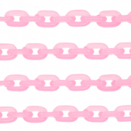 Cha&icirc;ne acrylique 15mm Rose