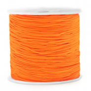 Fil macram&eacute; 0.8mm Orange n&eacute;on