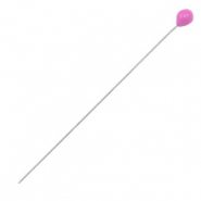 Appr&ecirc;ts en m&eacute;tal DQ clou &agrave; t&ecirc;te boule 52mm Argent&eacute; antique-rose (sans nickel)