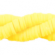 Perles Katsuki Heishi 4mm Jaune soleil