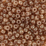 Perles de rocailles Miyuki 8/0 Ceylon translucent peony rose 8-2371