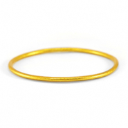 Bracelet jonc type bouddhiste 3mm taille S Dor&eacute;