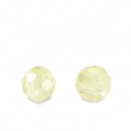 Perles en Zirconium 4mm Multicolore vert lime
