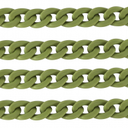 Cha&icirc;ne acrylique 18mm mat Vert bosquet