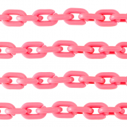 Cha&icirc;ne acrylique 15mm brillante Rose hot