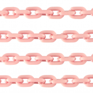 Cha&icirc;ne acrylique 15mm mat Rose clair