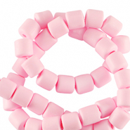 Perles en polym&egrave;re 6mm Rose clair