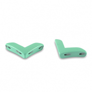 Perles tile fl&egrave;che Bleu oc&eacute;an