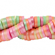 Perles Katsuki Heishi 6mm Multicolore-pearl shine coating