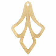 Pendentifs en r&eacute;sine Beige sable