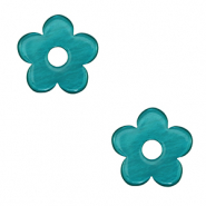 Pendentifs Polaris Elements Lucido fleur Vert sarcelle