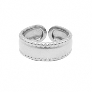Bagues en acier Inox Argent&eacute;