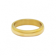 Bagues en acier Inox Dor&eacute;