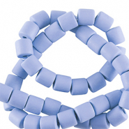 Perles en polym&egrave;re 6mm Bleu b&eacute;at