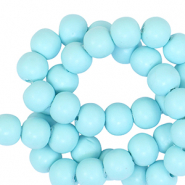Perles en polym&egrave;re 6mm Bleu clair