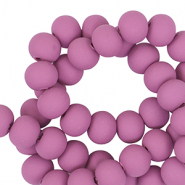 Perles en polym&egrave;re 6mm Magenta violet clair