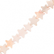 Perles coquillage &eacute;toile Rose clair