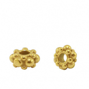 Perles en acier Inox Dor&eacute;
