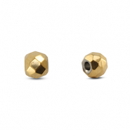 Perles en acier Inox Dor&eacute;