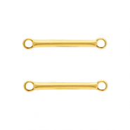 Breloques en m&eacute;tal DQ connecteur 18mm Dor&eacute; (sans nickel)