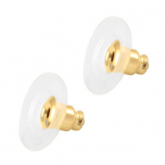 Appr&ecirc;ts en m&eacute;tal DQ papillons boucles Dor&eacute; (sans nickel)