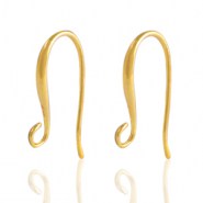 Appr&ecirc;ts en m&eacute;tal DQ boucles d'oreilles crochets Dor&eacute; (sans nickel)