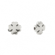Perles en m&eacute;tal DQ Argent&eacute; antique (sans nickel)