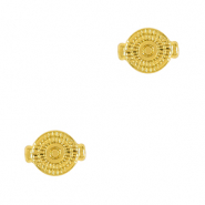 Perles en m&eacute;tal DQ coquillage Dor&eacute; (sans nickel)