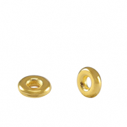 Perles en m&eacute;tal DQ spacer anneau 6mm Dor&eacute; (sans nickel)