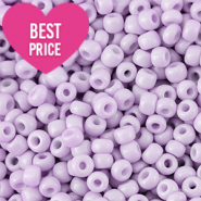 Perles de rocailles 12/0 (2mm) Lilas
