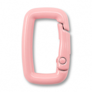 Appr&ecirc;ts color&eacute;s porte-cl&eacute;s rectangle Rose clair