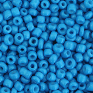 Perles de rocailles 8/0 (3mm) Bleu palais