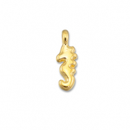 Breloques en m&eacute;tal DQ hippocampe Dor&eacute; (sans nickel)