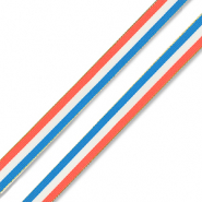 BY31&reg; Ruban Drapeau des Pays-Bas / France Rouge-blanc-bleu-dor&eacute;