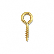 Appr&ecirc;ts en acier Inox vis avec boucle Dor&eacute;