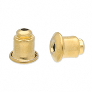Appr&ecirc;ts en acier inox papillons boucles d'oreilles Dor&eacute;
