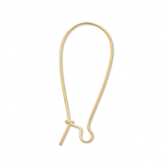 Appr&ecirc;ts en acier Inox boucles d'oreilles dormeuses Dor&eacute;