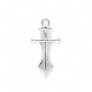 Breloques en acier Inox poignard Argent&eacute;