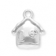 Breloques en acier Inox maison Argent&eacute;