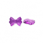 Perles &agrave; facettes Fashion n&oelig;ud Violet