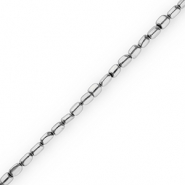 Perles h&eacute;matites Argent&eacute;